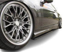Mercedes CL 500 C216 AMG-Line 2006-2010 Sidoextensions V.1 Maxton Design 